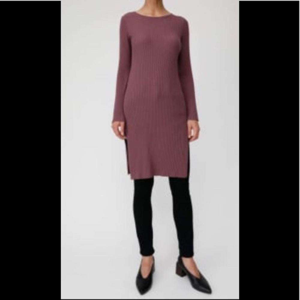 Moussy dress tunic light blue with gray undertones